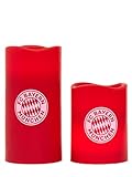 FC Bayern München LED Kerze 2er-Set R