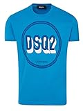 Dsquared 2 DSquared2 Circle Logo T-Shirt, blau, M