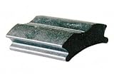 Bremsgummi Stempelbremse / Bremsbacke - für Kabel- und NSU-Bremsen, 44 mm lang, 28/33 mm b