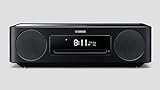 Yamaha MusicCast 200 - schwarz - All-in-One-Audiosystem - Alexa Sprachsteuerung - QI-Ladefläche für kabelloses Smartphone-Laden - Von Streaming-Diensten bis hin zu CD