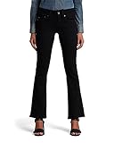 G-STAR RAW Damen Midge Bootcut Jeans, Schwarz (pitch black D01896-B964-A810), 28W / 32L