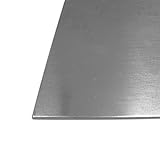 B&T Metall Stahl-Blech verzinkt St 1203 | 2,0 mm stark | Feinblech DX51 im Zuschnitt Größe 50 x 50 cm (500 x 500 mm)