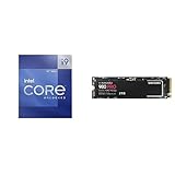 Intel Core i9-12900K 12. Generation Desktop Prozessor & Samsung 980 PRO M.2 NVMe SSD (MZ-V8P2T0BW), 2 TB, PCIe 4.0, 7.000 MB/s L