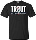 Mens T-Shirt Mike Trout Forever Size M