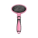 Pet Brush Deshedding Slicker Comb Comfort Handle Cats Brush for Shedding and Grooming for All Long or Short Hair Pet cats brush for shedding and grooming dogs deshedding b