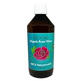 Bio Rosenwasser aus Bulgarien | 100% Natürliches Rosenhydrolat ohne Zusatz von Alkohol und Konservierungsstoffen - 500