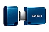SAMSUNG Type-C™ USB-Flash-Laufwerk, 128 GB, überträgt 4 GB Dateien in 11 Sekunden mit bis zu 400 MB/s 3,13 Lesegeschwindigkeiten, kompatibel mit USB 3.0/2.0, wasserdicht, 2022