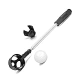 prowithlin Golfball-Retriever, rostfreier Teleskop Ballsammler für Wasser mit Golfball-Putter-Grabber-Klauen-Saugwerkzeug, Golfzubehör Golfgeschenk für Männer (1.83)