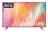 Samsung Crystal UHD 4K TV 50 Zoll (GU50AU7179UXZG, Deutsches Modell), HDR, Q-Symphony, rahmenloses Design, Smart TV [2021]