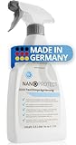 Nanoprotect Textilimprägnierung | 500 ml Spray | High-Tech Imprägnierspray für Textilien | Stark wasserabweisend mit Abperleffekt | Ideal gegen Schmutz und N
