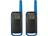 Motorola Talkabout T62 PMR-Funkgeräte (2er Set, PMR446, 16 Kanäle und 121 Codes, Reichweite 8 km) b