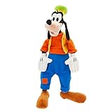 Disney Store Goofy Offizielles mittelgroßes Kuscheltier für Kinder, 50 cm, Kuscheltier mit gesticktem Flecken auf der Hose, inkl. Zylinderhut, geeignet ab 12 M