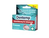 Dentemp – Unterfütterung für Zahnersatz | Modelliermasse zur Anpassung von Zahnersatz | Zahnzement für Prothesenzähne | Zahnfüllung & Zahnkleber | Zahnersatz provisorischer Zähne | Zahn Reparatur S