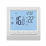 Intelligentes digitales LCD Thermostat Raumthermostat Fußbodenheizung Touchscreen Thermostate AC 110-230V, 50/60H