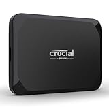 Crucial X9 4TB Externe SSD Festplatte, bis zu 1050MB/s, kompatibel mit PC, Mac, PlayStation und Xbox, USB-C 3.2, Portable SSD - CT4000X9SSD902