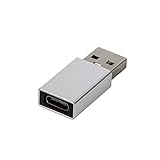 BIGtec USB-C Buchse auf USB-A Stecker Adapter 5Gbit/s USB 3.2 Typ A Netzteil Ladeadapter Ladegerät Adapter für Ladekabel kompatibel für iPhone 12 13 14 Pro Max, Samsung Galaxy S20 S21 S22
