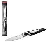 FLORINA Gemüsemesser 9 cm | Küchenmesser PROFESSIONAL | Messer mit Ergonomischen Griff & Antirutsch-Beschichtung | Messer aus Rostfreiem Stahl | Spülmaschinengeeig