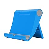 Pokanic Handy-Ständer mit mehreren Winkeln, Halterung für Tablets, Schreibtisch, Bett, Büro, Schule, Küche, Reisen, faltbar, tragbar, verstellbar, universelle Smartphones, One Size, b