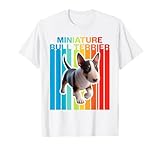 Bunter Miniatur-Bullterrier T-S