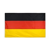 national flag 90x150cm schwarz rot gelb de deu german Deutschland germany Flagg