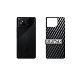 Vaxson 2 Stück Rückseite Schutzfolie, kompatibel mit ASUS ROG Phone 8, Schwarz Backcover Skin Cover Haut [Nicht Displayschutzfolie ]