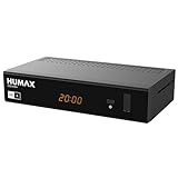 Humax Digital Eco II HD+ Satelliten-Receiver, DVB-S2 (HDTV, USB, geringer Stromverbrauch, HDMI und SCART) inkl. HD+ Karte für 6 Monate, schw