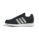 adidas Damen Run 60s 3.0 Lifestyle Running Sneaker, core Black/Silver met./core White, 40 2/3 EU