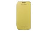Samsung Hülle Schutzhülle Clip-On Flip Case Cover für Samsung Galaxy S4 Mini - Gelb