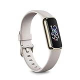 Fitbit Luxe Health & Fitness Tracker with 6-Month Fitbit Premium Membership Included, Stress Management Tools and up to 5 Days Battery, Soft Gold / W
