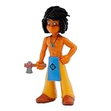 Bullyland 43363 - Spielfigur Kleiner Dachs aus Yakari, ca. 9,3 cm, detailgetreu, ideal als kleines Geschenk für Kinder ab 3 J