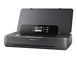 HP OfficeJet 200 Mobiler Tintenstrahldrucker (A4, Drucker, WLAN, HP ePrint, Airprint, USB, 4800 x 1200 dpi) schw