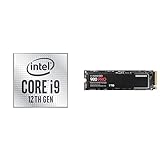 Intel Core i9-12900K 12. Generation Desktop Prozessor BX8071512900K & Samsung 980 PRO M.2 NVMe SSD (MZ-V8P1T0BW), 1 TB, PCIe 4.0, 7.000 MB/s Lesen, 5.000 MB/s Schreiben, Internes Solid State D
