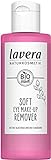 lavera Soft Eye Make-up Remover - Make-Up Entferner - glutenfrei - Für die sensible Augenpartie Vegan - ohne Silikone - ohne Mineralöl - glutenfrei - Bio-Aloe Vera - Bio-Sanddorn - 100