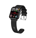 Smart Watch 2023 Fitness Tracker 1,7 Zoll Touchscreen Smartwatch Fitnessuhr, Realtek, IP68 Wasserdicht, Herzfrequenz/Schlafmonitor/Schrittzähler/Kalorien, Aktivitätstracker fü