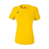 Erima Damen Funktions Teamsport T-Shirt, gelb, 38, 208619