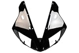avdb-moto Kanzel/Frontverkleidung/Gabelkopf kompatibel mit YAMAHA YZF R1 YZF-R1 RN09 2002-2003 Kanzel allein (Schwarz)