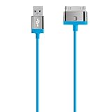 Belkin Lade-Sync Kabel (30-pin Anschluss, 2m) für Apple iPod/iPhone/iPad b