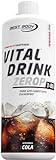 Best Body Nutrition Vital Drink ZEROP® - Cola, Original Getränkekonzentrat - Sirup - zuckerfrei, 1:80 ergibt 80 Liter Fertiggetränk, 1000