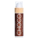 COCOSOLIS CHOCO Öl, Bräunungsbeschleuniger – Bio-Bräunungsöl mit Vitamin E & Duft nach Schokolade für schnelle intensive Bräune – Bräunungsverstärker für satte Bräune - pflegende Bodylotion,