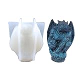 3D Silikonform Für Kerzen DIY Halloween Horror Thema Skulptur Epoxidharz Seifenherstellung Werkzeug Heimdekoration Silik