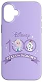 Hülle für iPhone 16 Plus Disney 100 Anniversary Frozen Elsa und Olaf Wonder D100