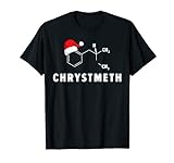Crystal Meth Chrystmeth Ugly Christmas Sweater T-S