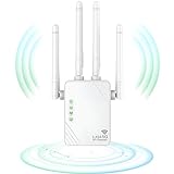 ANDHOT 2023 New WiFi Repeater, WiFi Extender, WiFi Amplifier, 1200 Mbit/s, 5 GHz / 2.4 GHz, Dual-Band Anti-Jamming, Repeater/Router/AP, WiFi Extender, Kompatibel mit Allen Internet Box