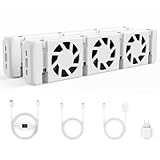 Heizkörper Ventilator, Smarter Heizungsventilator für Heizungen und Unterheizungen, Langlebiger Heizkörperverstärker zur Erhöhung der Heizeffizienz, zum Sparen von Energie und Heizk