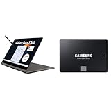 Samsung Galaxy Book3 360 Laptop & 870 EVO SATA III 2,5 Zoll SSD, 500 GB, 560 MB/s Lesen, 530 MB/s Schreiben, Interne SSD, Festplatte für schnelle Datenübertragung, MZ-77E500B/EU