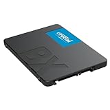 Crucial BX500 SATA SSD 2TB, 2,5' Interne SSD Festplatte, bis zu 540MB/s, 2TB SSD kompatibel mit Laptop und Desktop (PC), 3D NAND, Dynamische Schreibbeschleunigung - CT2000BX500SSD101