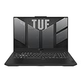 ASUS TUF Gaming A17 Laptop | 17,3' FHD entspiegeltes IPS Display | AMD Ryzen 5 7535HS | 16 GB RAM | 512 GB SSD | NVIDIA GeForce RTX 4050 | Windows 11 | QWERTZ Tastatur | Mecha Gray