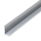 thyssenkrupp Winkelprofil Aluminium 15 x 10 x 2 mm in 2000 mm Länge | Aluwinkel Winkel L-Profil Aluprofil | EN AW-6060