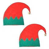 ifundom 2St Elfenhut Mützen für Männer Weihnachten verkleiden sich Hüte Kinderkleidung weihnachtsmütze für kinder Weihnachtsmützen Motorhaube für Männer weihnachtsfeier hut elf kostüm hü