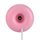 Zerone Tragbare Donuts Luftbefeuchter, Float auf Wasser USB Diffusor Mini Luftbefeuchter für Baby Schlafzimmer Büro Gym und Mehr(Rosa)